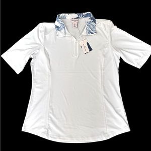 Ladies Womens Tommy Bahama Golf Top Large